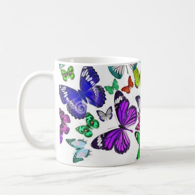 Taza de café de la mariposa (Izquierda)