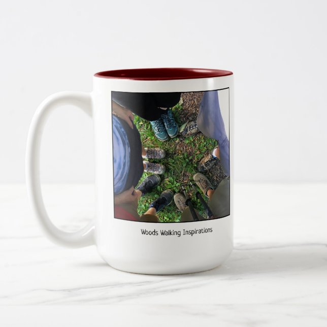 Taza de café de la meditación #150 del silencio de (Izquierda)