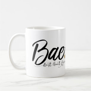 Taza de café de la mejor tía del mundo Bae