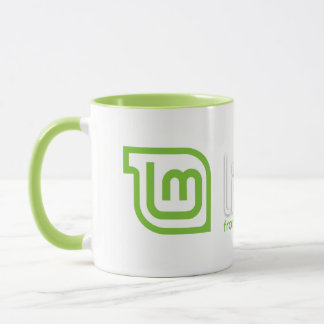 Taza de café de la menta de Linux