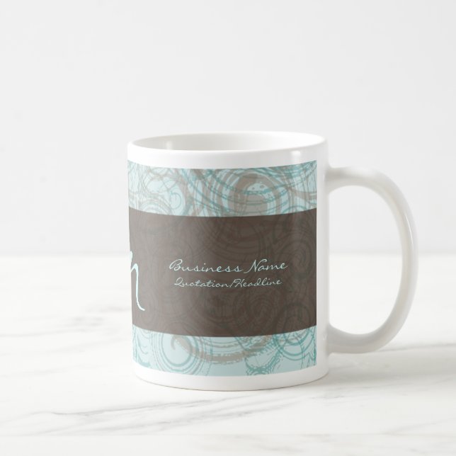 Taza de café de la menta del chocolate (Derecha)