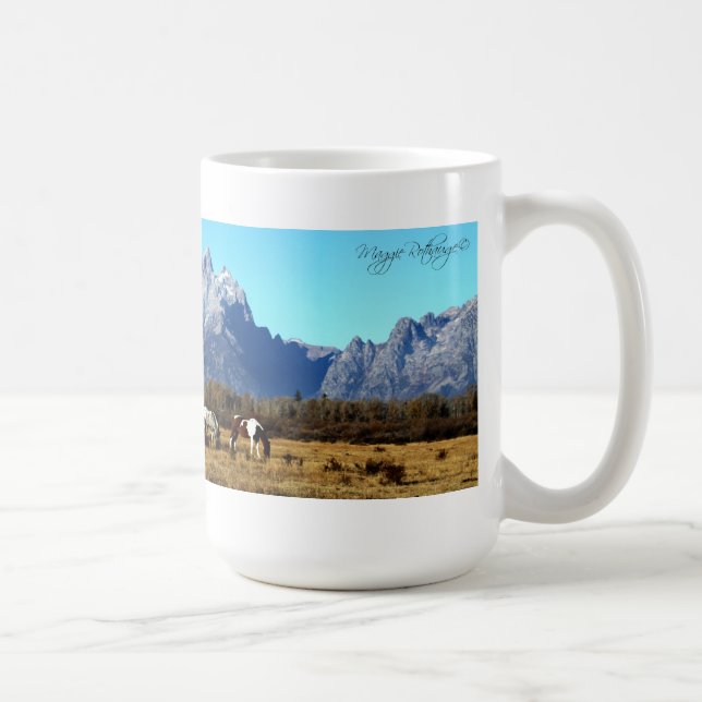 Taza de café de la montaña de Teton (Derecha)