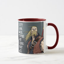 Taza de café de la motivación de Mythica