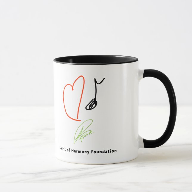 Taza de café de la música del amor (Derecha)