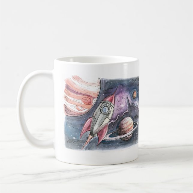 Taza de café de la nave de Rocket (Izquierda)