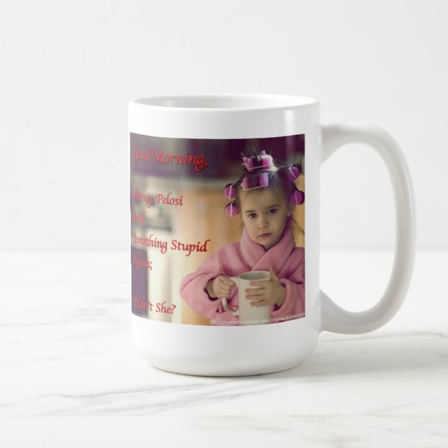 Taza de café de la niña (Derecha)