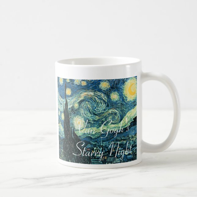 Taza de café de la noche estrellada (Derecha)