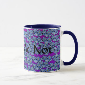 Taza de café de la nomeolvides