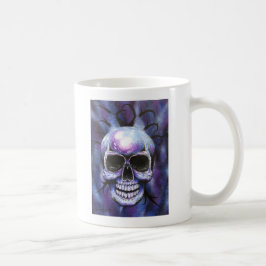 Taza De Café "De la oscuridad" Skull Art Coffee Mug Cup