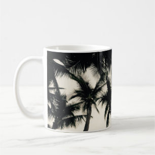 Taza de café de la palmera de la Florida