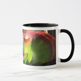 Taza de café de la planta de la paleta