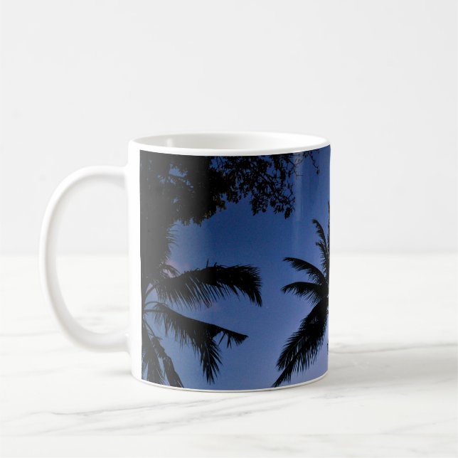 Taza de café de la playa de destino (Izquierda)