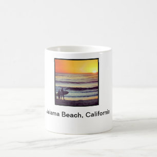 Taza de café de la playa de Jalama