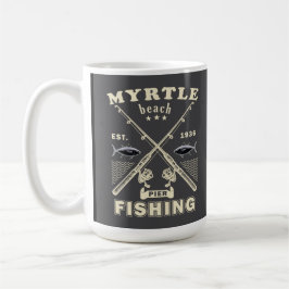 Taza de café de la playa Myrtle