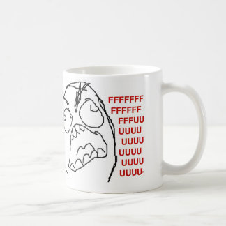 Taza de café de la rabia de FFFUUU