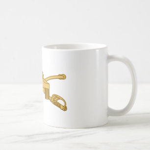 Taza de café de la rama de la armadura