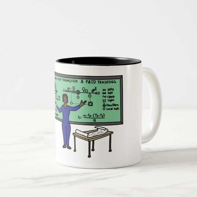 Taza de café de la regla de las mujeres de la (Anverso derecho)