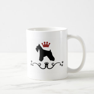 Taza de café de la regla de los Schnauzers