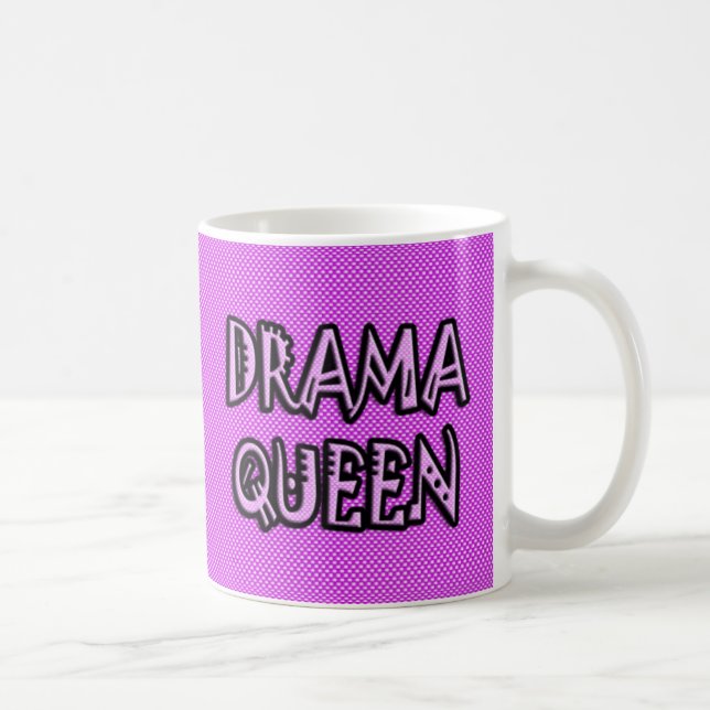 Taza de café de la reina del drama (Derecha)