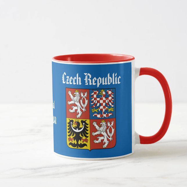 Taza de café de la República Checa de (Derecha)