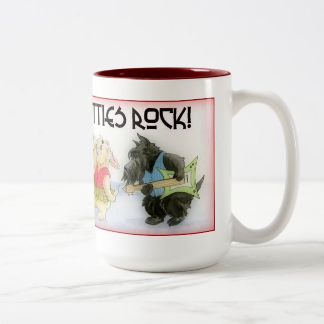 Taza de café de la roca de los escoceses (Derecha)