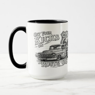 Taza de café de la Ruta 66