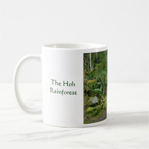 Taza de café "de la selva tropical de Hoh"