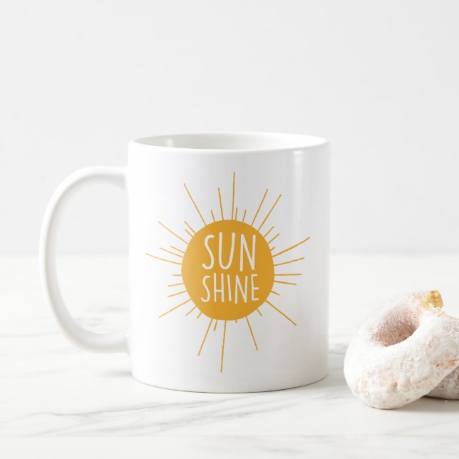 Taza de café de la sol (Con donut)