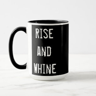 Taza de café de la "subida y del gimoteo"