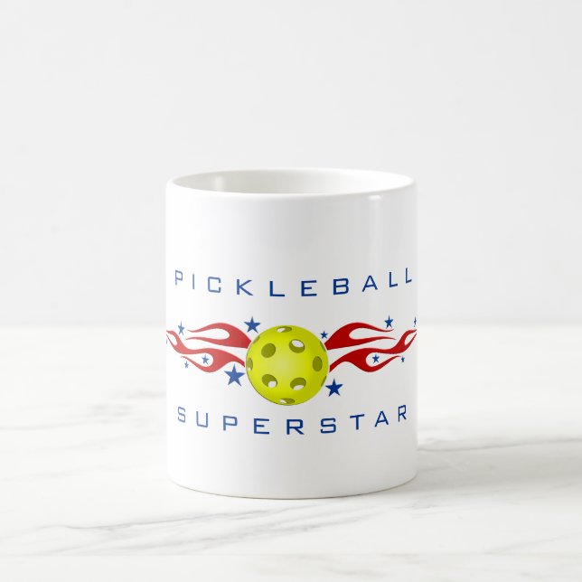 Taza de café de la superestrella de Pickleball (Centro)