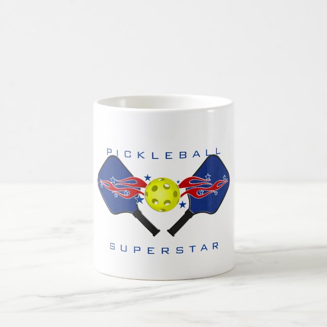 Taza de café de la superestrella de Pickleball (Centro)