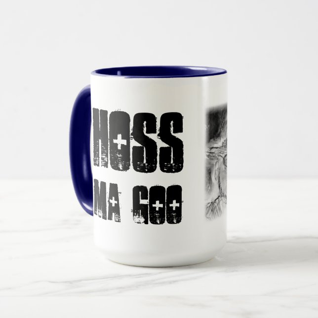 Taza de café de la sustancia pegajosa de las (Anverso izquierdo)