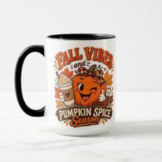 Taza de café de la temporada de vibraciones de oto
