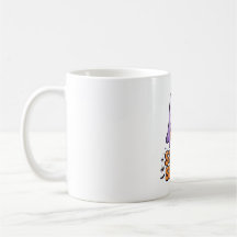 Taza de café de la temporada espeluznante