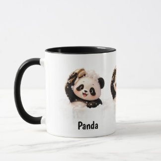 Taza de café de la tienda Panda Doodles Co