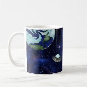 Taza De Café De La Tierra A Venus