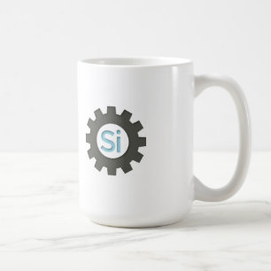 Taza de café de la tinta del piñón