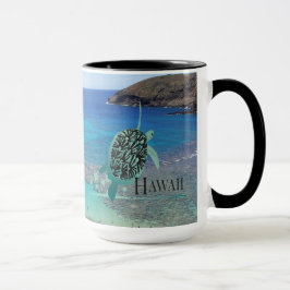 Taza de café de la tortuga de Hawaii