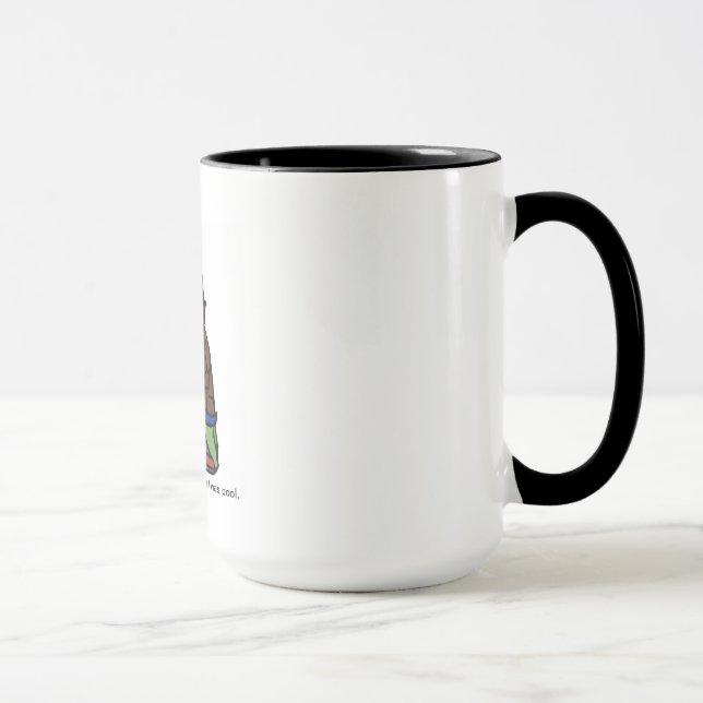 Taza de café de la tortuga del inconformista (Derecha)