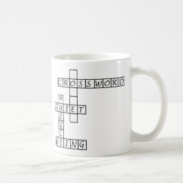Taza De Café De la tranquilidad crucigrama por favor -