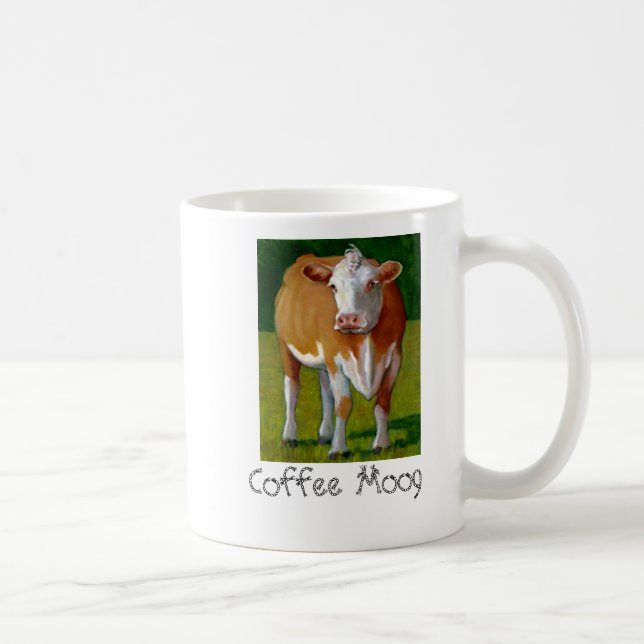 TAZA de CAFÉ de la VACA (café Moog) (Derecha)