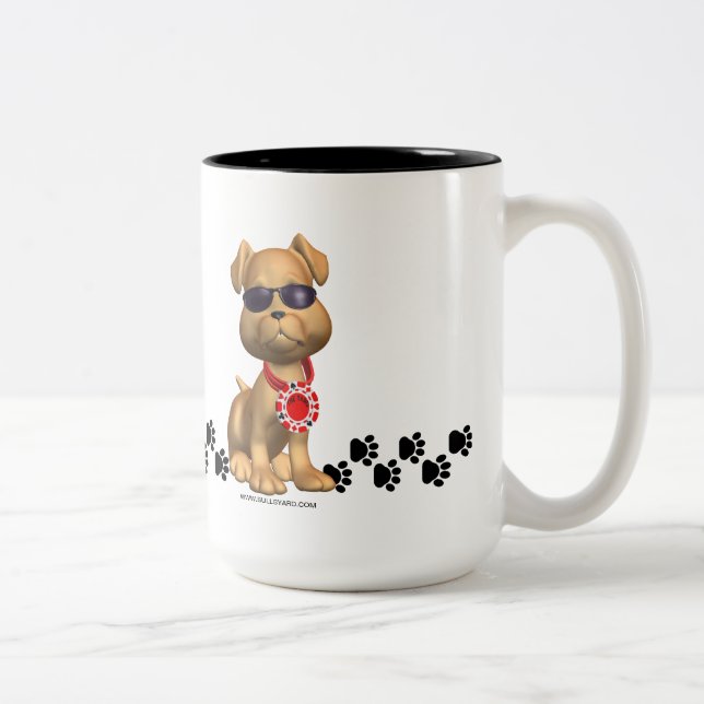 Taza de café de la vespa de la yarda (Derecha)