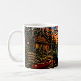Taza de café de la vida en el campamento Fryeburg 