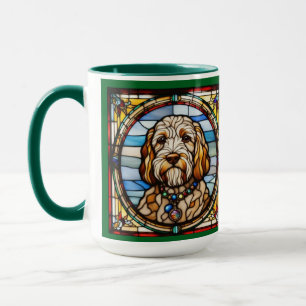 Taza de café de Labradoodle linda