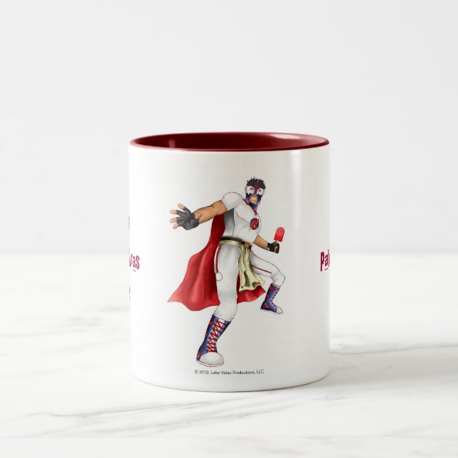 Taza de café de Las Aventuras de Paleta Man (Centro)