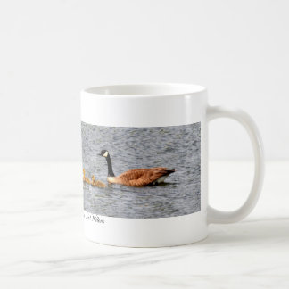 Taza de café de las aves acuáticas