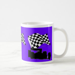 TAZA DE CAFÉ DE LAS CARRERAS DE VIOLETPILOT