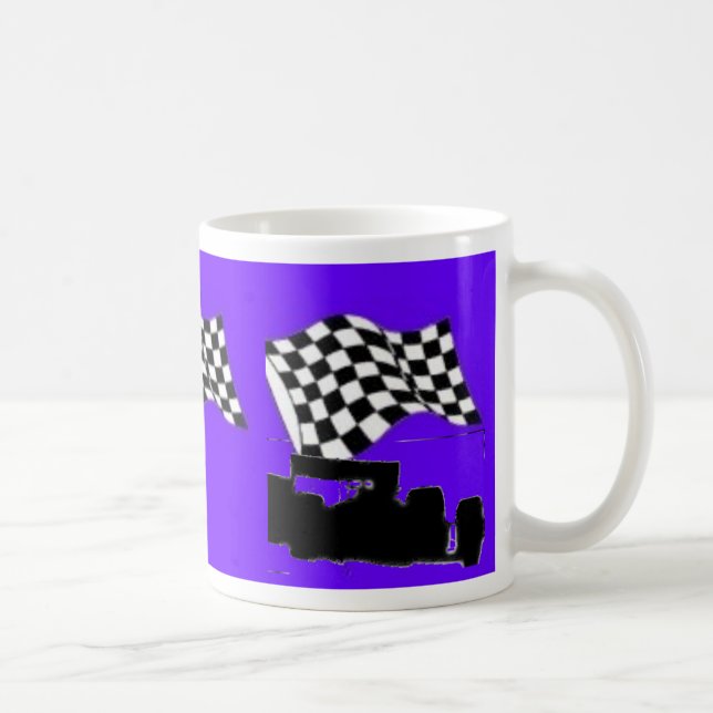 TAZA DE CAFÉ DE LAS CARRERAS DE VIOLETPILOT (Derecha)