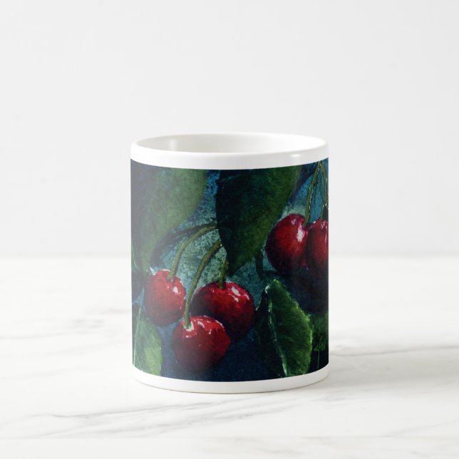 Taza de café de las cerezas del condado de Door (Centro)