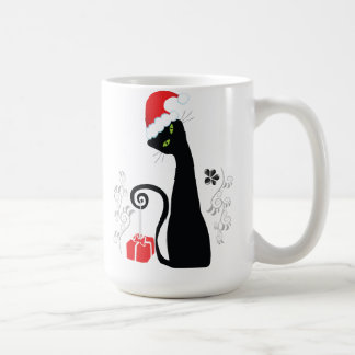 Taza de café de las Felices Navidad